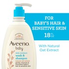 Aveeno Baby Daily Moisture 2 In 1 Shampoo And Wash 18 Fl Oz Gentle Cleanser