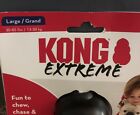 Kong Extreme Dog Chew Toy Large Black Durable Treat Stuffable Fetch Toy Usa 4 