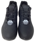 Skechers Women s Work Relaxed Fit Uno Sr Lace Up Shoes  108021 Blk Sz 10 122st