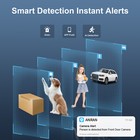 Anran Wireless Ip Security Camera System Outdoor Audio 8ch Cctv Wifi Monitor Kit