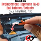  25 Pack  Tippmann Fa-18 Ball Latch Detent  98  A5  X7  By Captain O-ring