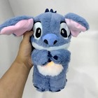 Stitch Breathing Musical Plush Doll Sleep Aid Anxiety Relief Toy 30cm Ships Free