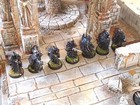 Warhammer Fantasy Lotr - Nazgul 7 Black Foot Ringwraiths - Gw   Pro Painted