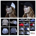 Mens Women Flex Fit Comfy Baseball Cap Mesh Trucker Fitted Golf Hiking Bike Hat