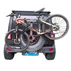 Spare Tire Mount Bike Rack Hold 2 Bikes Foldable For Jeep Gladiator Suv