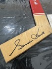 Gordie Howe Autographed Vintage Detroit Red Wings Mini Hockey Stick W  Coa