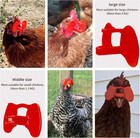Pinless Peepers For Chickens Blinders With Pliers Set  Pheasant Blinders Chicken