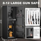 8-12 Gun Safe  Unassembled Biometric Gun Safe For Rifles And Shotguns