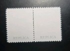 Newfoundland Scott  c1 1919 3c  hawker Brown  Air Mail Stamp Replica Pair Canada