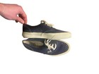 Vintage Authentic Vans Blue Women   s Size 9 5 Made In Usa