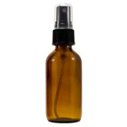 2oz Amber Glass Bottle W  Black Spray Cap - Multi-packs