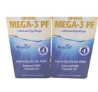 2 Boxes Refresh Optive Mega-3 Pf Eye Drops 0 33 Fl Oz X2 10x2 20 Ml 6 2027 New