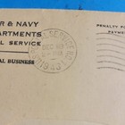 Wwii Us Army V Mail 1943 Guelette