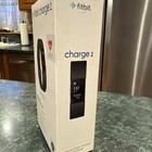 New Fitbit Charge 2 Hr Fitness Activity Tracker- Black - Opened 