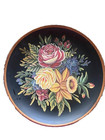 Oriental Accent Floral Decorative Plate  Made In China Not For Food Use Set Of 3