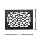 Heat Air Grille Cast Victorian Overall 10  X 14  Pack Of 4   Renovator s Supply