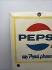 Pepsi Cola Calendar Advertising Sign