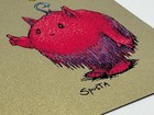 Marq Spusta Ghost Afloat Fat Et Finger Handbill Mini Art Print 4x4