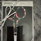 Gingher Designer Series Prelude 4 Inch Embroidery Scissors 4 Inch Blade