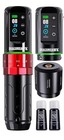 Dragonhawk L3 Tattoo Kit  Cordless cord Complete Tattoo 2 Batteries 2 000mah Red