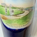 Newport   Rhode Island Ri Antique Along The Cliff Souvenir Cobalt China Blue Cup