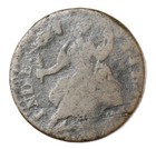 1787 Connecticut Mailed Bust Left Colonial Copper Coin 14-h