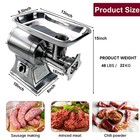 550lb h Commercial Meat Grinder 1100w Electric Sausage Stuffer 193rpm Heavy Duty