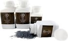 Exploring Minds Rock Tumbler Tumbling Media 4 Piece Grit Pack Kit