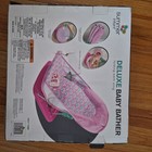Summer Deluxe Baby Bather Folding Bath Sling Pink Free Shipping S1