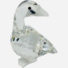Swarovski Crystal 7613 000 001 Gosling Mother Goose With Certificate