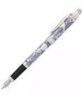 Cross Botanica Fountain Pen  Purple Orchid  Brand New  Medium Nib -holiday Gift 