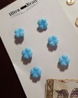5 Sets Vintage Antique Diminutive Tiny Buttons On Cards 35 Pieces Glass And   