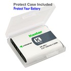 Kastar Replacement Battery For Sony Np-bk1 Np-fk1 K Type Battery  Bc-csk Charger
