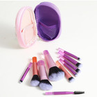 10pcs Travel Makeup Brush Set Mini Makeup Brushes With Pack Portable Eyeshadow E