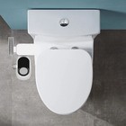 Bidet Fresh Water Spray Kit Non Electric Toilet Seat Attachment With Dual Nozzle