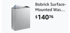 Bobrick B-279 Waste Receptacle Stainless Steel Trash Can 6 4 Gal Read Descriptio