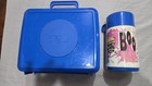 Aladdin 1995 Goosebumps Horrorland Stine Blue Plastic Lunch Box W  Thermos  Rare