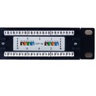Cat5e 24 Port Patch Panel Rack Mount- W wire Management And Free Shipping  