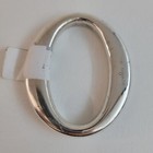 New Sterling Silver Ovale Co  Spain  Oval Baby Kids Teething Rattle Unused