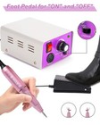 Electric Nail Drill File Acrylic Art File Manicure Pedicure Portable Machine Kit