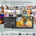 10 1  1080p Digital Photo Frame  Plug   Play  Remote  Free 32gb Usb Included
