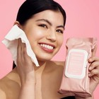 Double Sided Facial Wipes - Cleansing   Exfoliating Makeup Remover Wipes For    