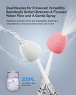 Maoever Cordless Nasal Irrigation System - Electric Neti Pot Sinus Rinse Mach