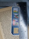 Cute Silly Kitty Cat Scene Paper Bookmark Book Mark Free Shipping