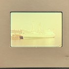 Original Vintage Great Lakes Ship    Info On Photo Slide Frame D1767