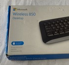 Microsoft Wireless 850 Desktop Keyboard Mouse Combo Black Usb Pc Windows 10 8 7