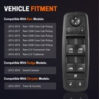 Front Driver Side Power Window Switch For Dodge Grand Caravan Chrysler 901-473