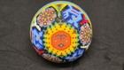Vintage Huichol Beaded Art Spheres Lot Of 5 Mexican Folk Art Handmade Wix  rika