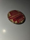 1957 Pennsylvania Resident Fishing License Pin Button   pa Fish Commission Game 