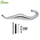 Rc Metal Side Exhaust Pipe Kit In Us For 1 5 Hpi Rovan Kingmotor Baja 5b Ss Part